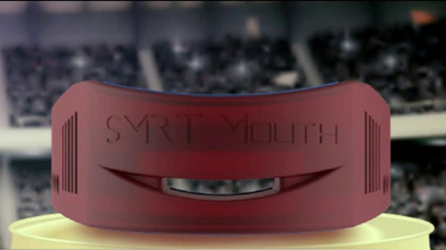 A mouth guard that prevents heat stroke in athletes