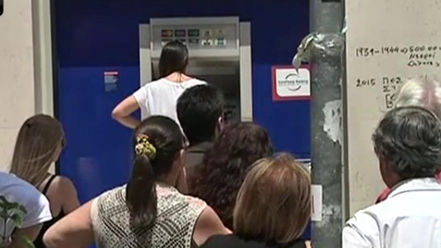 Greek people vote against austerity measures