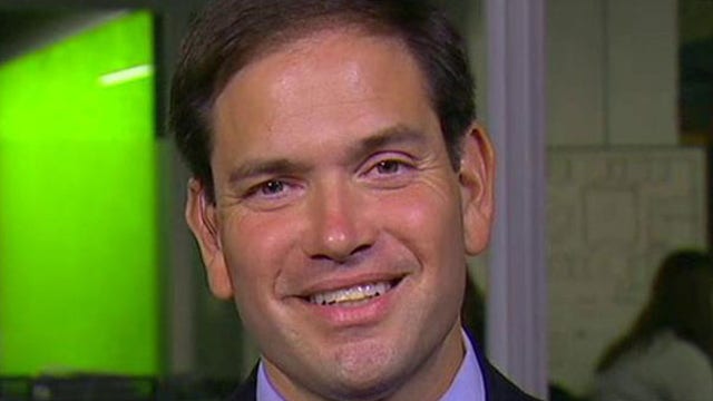 Presidential Candidate Senator Marco Rubio, (R-Fla.), discusses Donald Trump’s comments on illegal immigrants and the 2016 race for the White House.