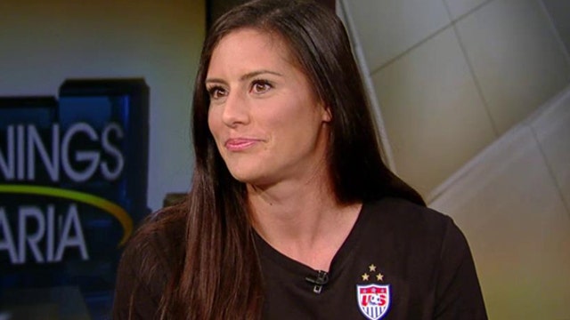 Ali Krieger on the World Cup win