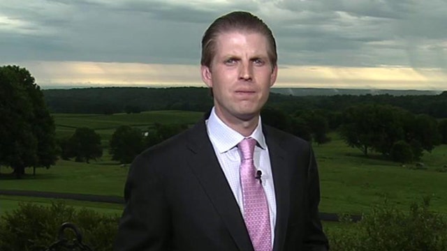 Donald Trump’s son Eric Trump on the opening of the Trump Winery and his father’s presidential campaign.
