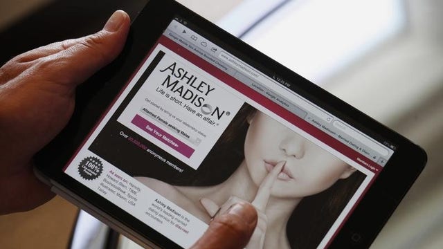 Ashley Madison website hacked