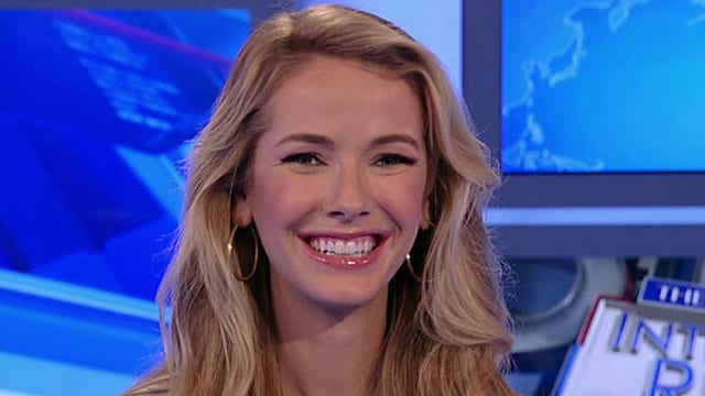 Miss USA Olivia Jordan with her take on Donald Trump and what it feels like to be crowned winner.