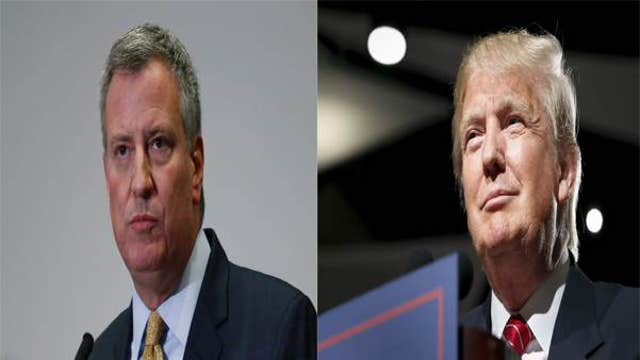 Mayor de Blasio ditching Trump deals in NYC?