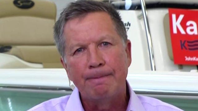 Governor John Kasich, (R-Ohio), discusses the Iran nuclear deal and Hillary Clinton’s corporate tax plan.