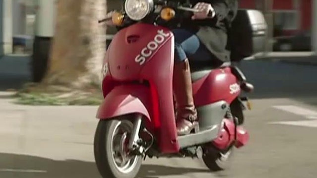 Hit the city streets with an electric scooter