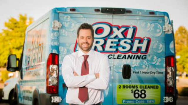 FBN’s Charles Payne on the success of Oxi Fresh Carpet Cleaning and founder Jonathan Barnett.