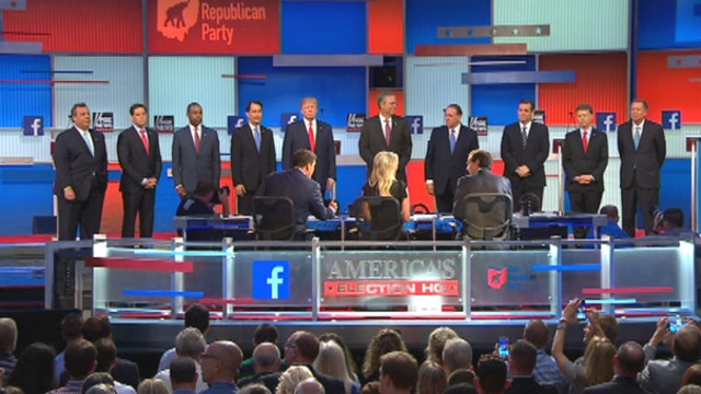 Which candidates won over Millennials in the debate?