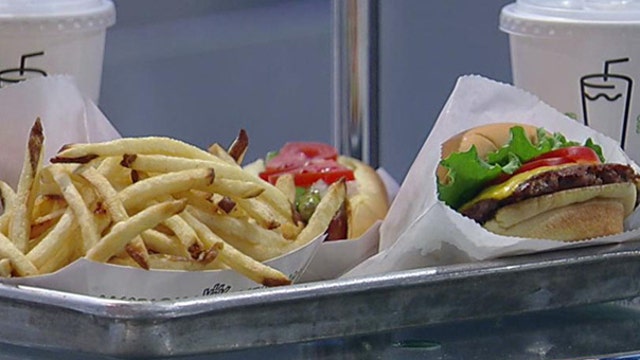 Shake Shack shares up on strong sales