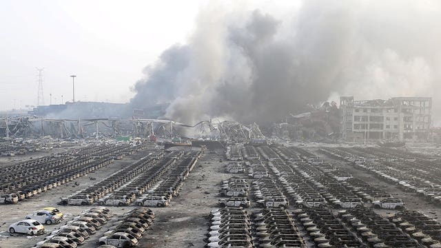 China censoring social media after Tianjin explosions?