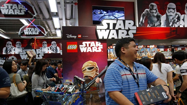 The frenzy over Star Wars toys