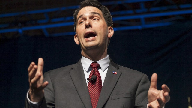 Why did Scott Walker drop out of the 2016 race?