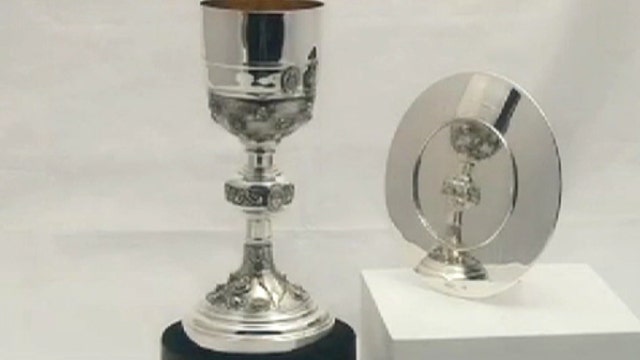 A chalice designed specifically for Pope Francis