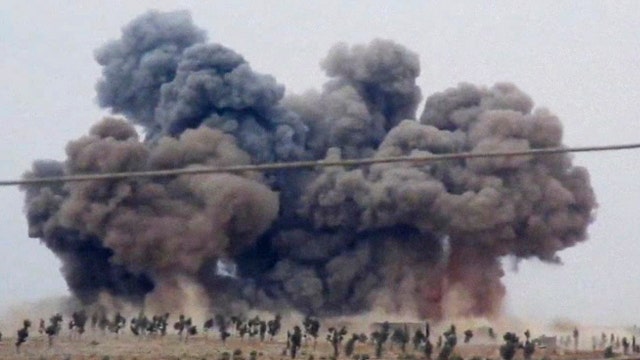 Russian airstrikes targeting CIA-backed Syrian rebels?