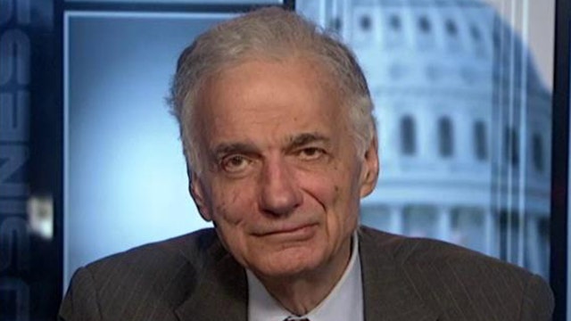 Ralph Nader on the 2016 bids of Sanders, Clinton and Trump