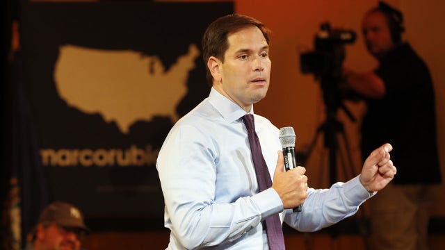 Rubio aims for Walker money 