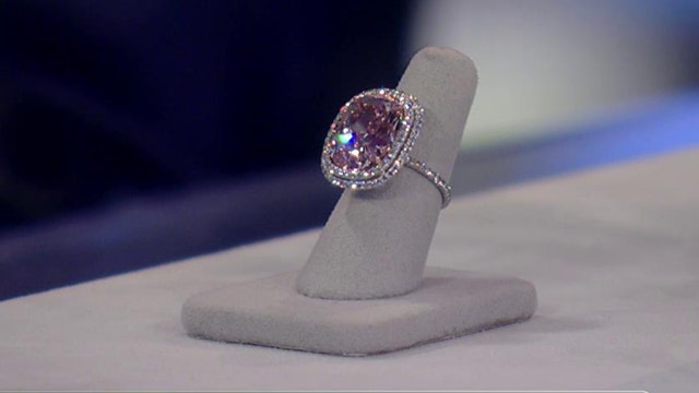 Largest cushion-shaped pink diamond could fetch $28M in auction