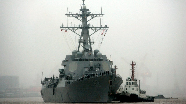U.S. show of force in South China Sea too little too late?
