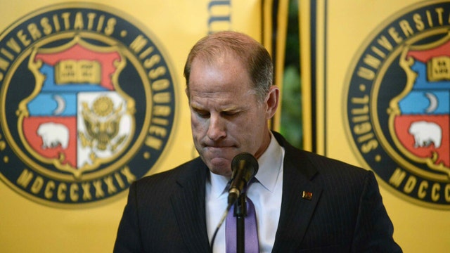 University of Missouri president resigns amid racial tensions on campus