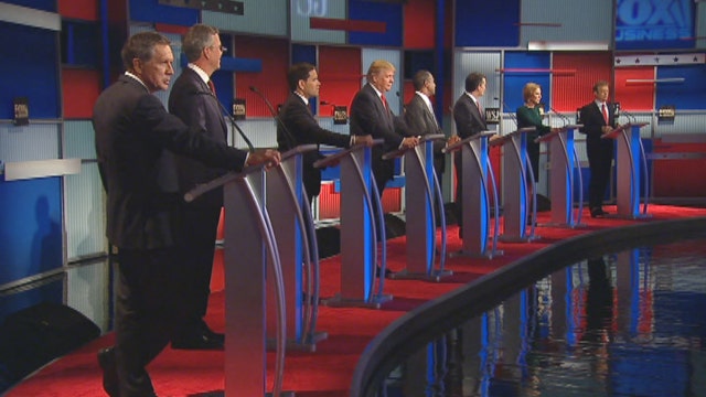 Who stood out in the FBN/WSJ debate?