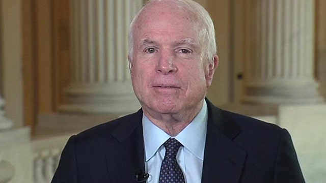 Sen. John McCain, (R-Ariz.), on the Syrian refugees and the fight against ISIS.