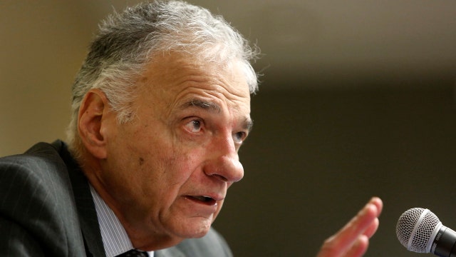 Nader: Have to go to $15 minimum wage in three-year stages