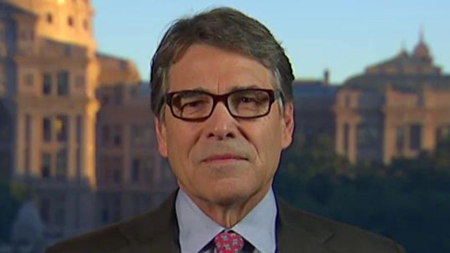 Rick Perry talks 2016, oil  