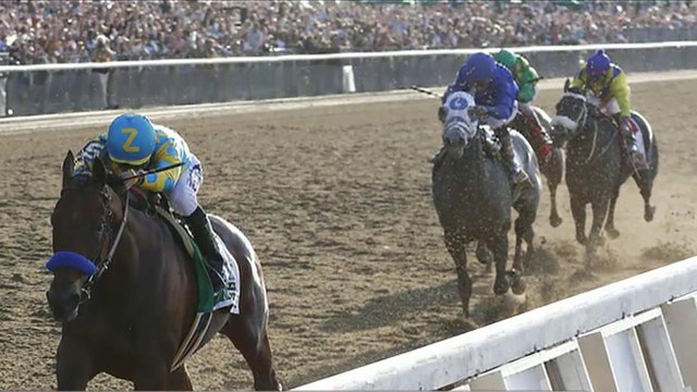 American Pharoah Jockey Victor Espinoza on American Pharoah winning the Triple Crown.