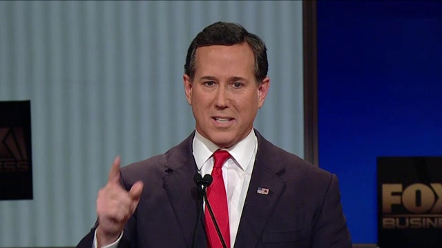Santorum: Rebuilding the American family will change the economy