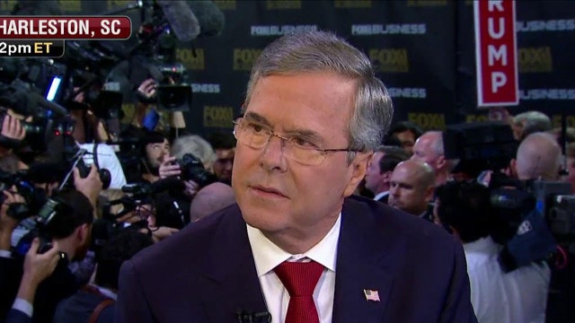 One-on-one with Jeb Bush after the GOP debate