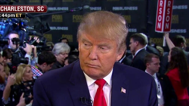 Trump GOP debate, rivalry with Ted Cruz