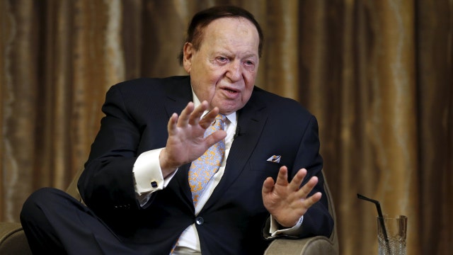 Casino billionaire Sheldon Adelson tells FOX Business’ Liz Claman he’s ready to expand his Vegas empire.