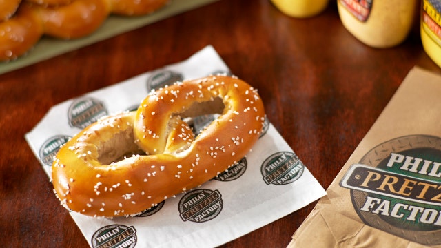FBN's Charles Payne on the Philly Pretzel Factory.