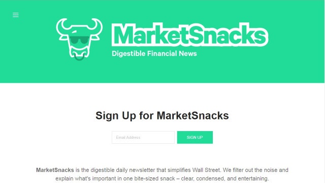 Market Snacks Co-Founders Jack Kramer and Nick Martell talk to FOXBusiness.com’s Serena Elavia about their newsletter covering financial news for Millennials.
