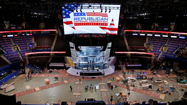The intense preparations for the Republican Convention