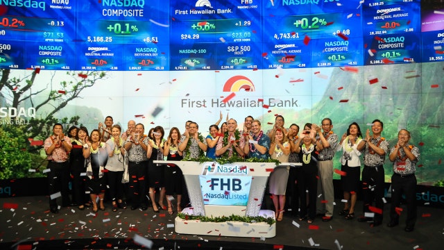 Aloha! First Hawaiian largest bank IPO since 2014