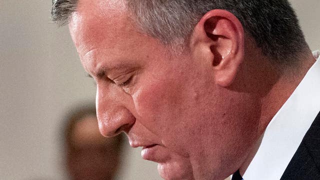 Mayor De Blasio backed by The New York Times