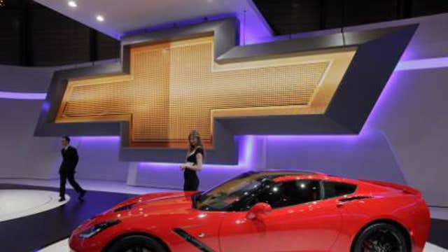 FBN’s Jeff Flock talks to GM’s incoming CEO Mary Barra at the 2014 Detroit Auto Show.