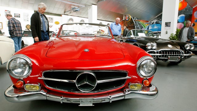 Vintage Mercedes get better with age