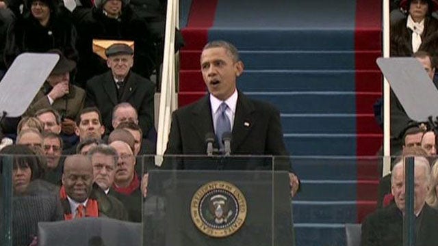 Obama Ignores Jobs During Inauguration Speech