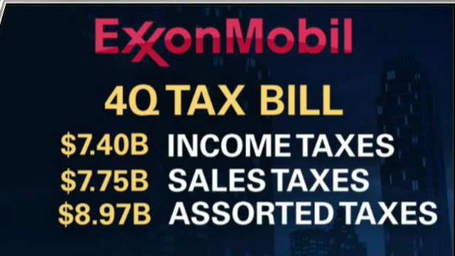 ExxonMobil Paying More Than Its Fair Share in Taxes?