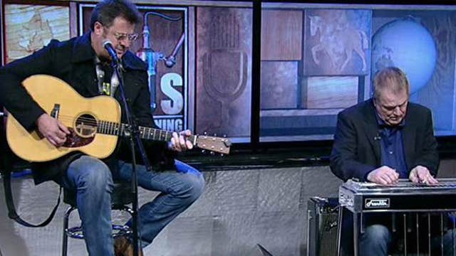 Vince Gill and Paul Franklin perform ‘Together Again’