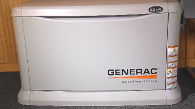Winter weather generating sales for Generac