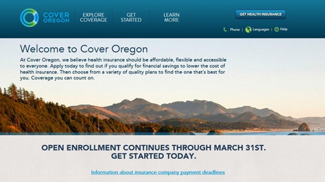 Investigating Cover Oregon health exchange website
