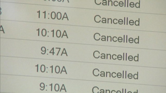 Winter storm wreaks havoc on air travel
