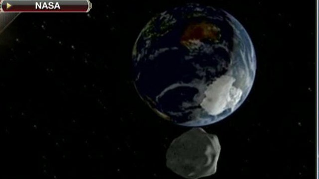 143K Ton Asteroid Passes Near Earth