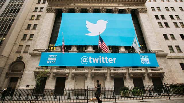 Twitter shares available to open market