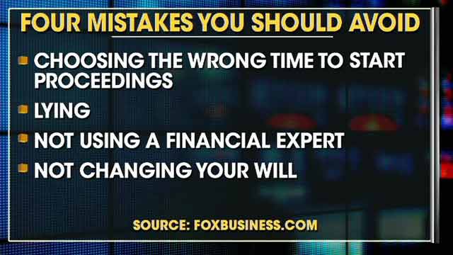 Avoiding the financial fallout from divorce