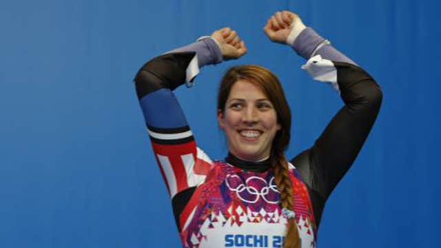 U.S. Olympic medalist Erin Hamlin talks luging, money