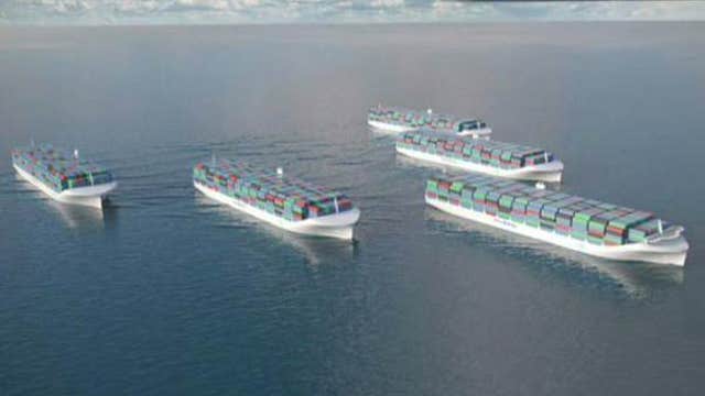 Rolls-Royce drone cargo ships